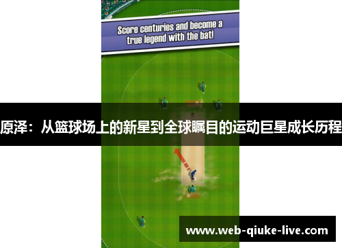 原泽：从篮球场上的新星到全球瞩目的运动巨星成长历程