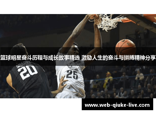 篮球明星奋斗历程与成长故事精选 激励人生的奋斗与拼搏精神分享