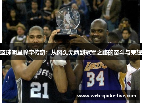 篮球明星峰字传奇：从风头无两到冠军之路的奋斗与荣耀