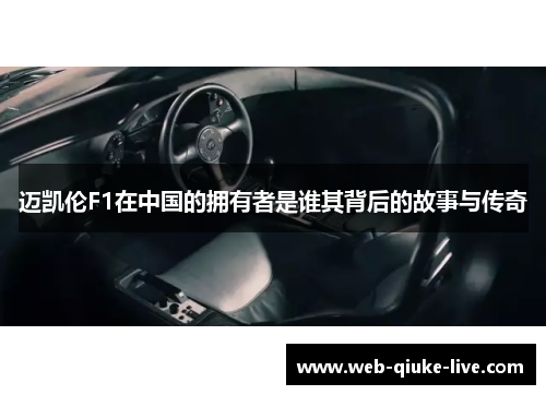 迈凯伦F1在中国的拥有者是谁其背后的故事与传奇